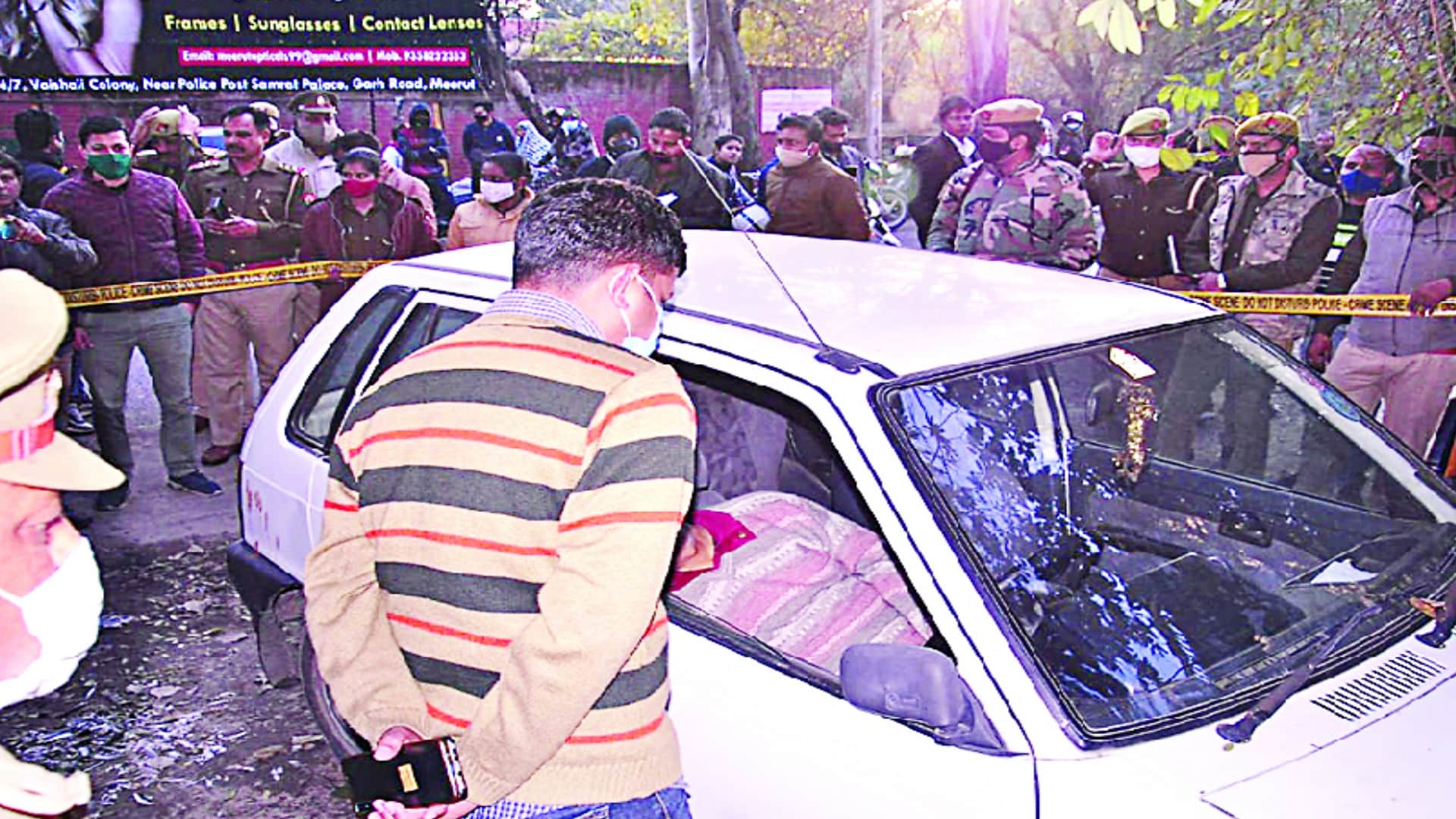 businessman suicide in meerut: he voted with family before death