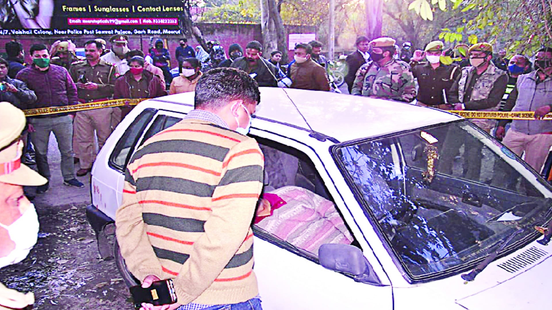 businessman suicide in meerut: he voted with family before death