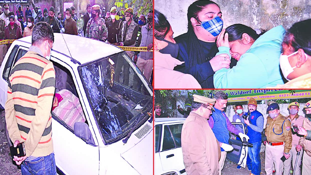 businessman suicide in meerut: he voted with family before death