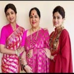 शिल्पा शेट्टी, उनकी मां सुनंदा शेट्टी और बहन शमिता शेट्टी