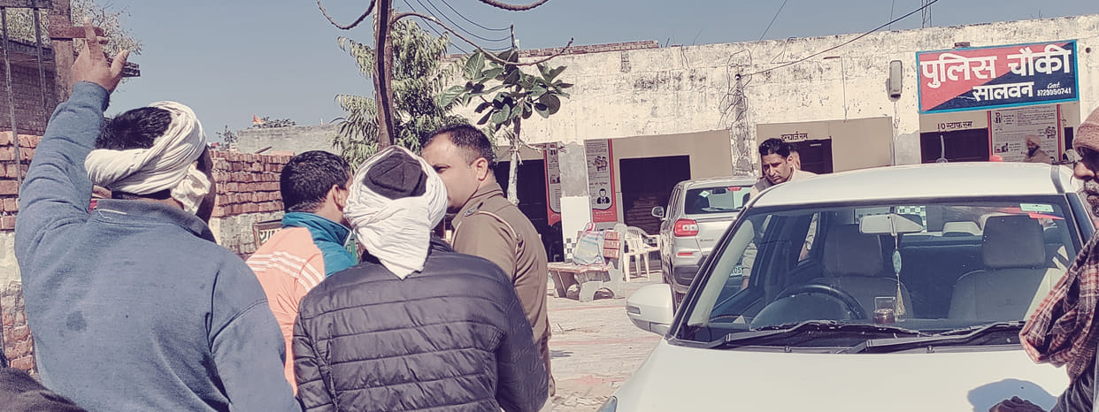 Two people caught on drug charges, villagers reached the outpost
