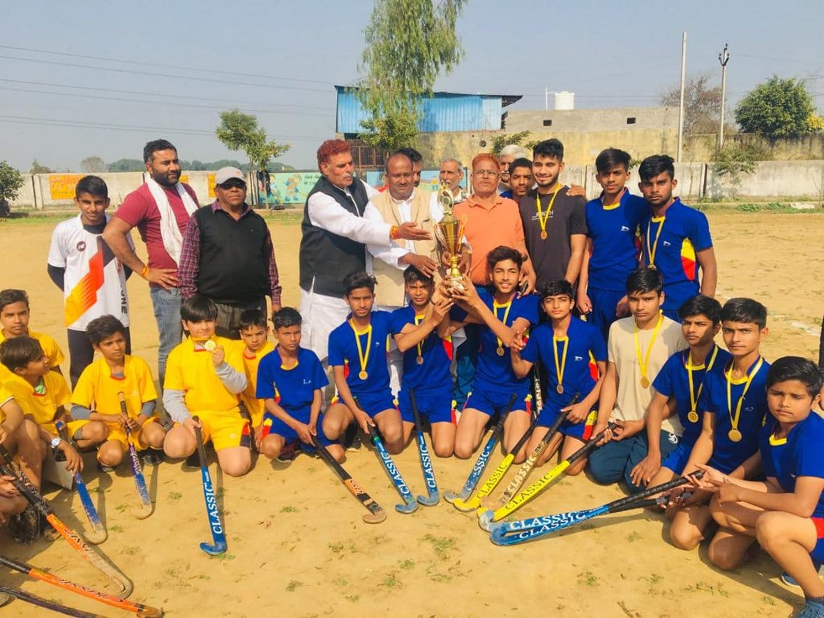 Bhagout won the hockey competition by defeating Meerut