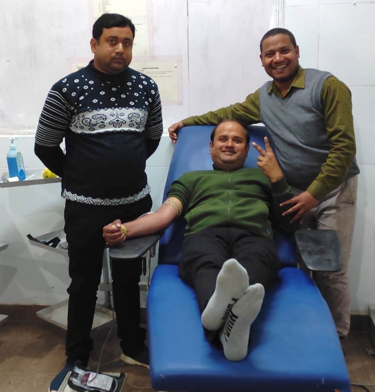 Social worker saved woman's life by donating blood