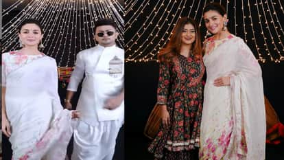Alia Bhatt dances to Gangubai Kathiawadi song Dholida with Ranbir Singh social media star Anam Darbar and Awez Darbar