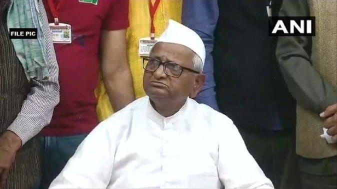 Anna Hazare will not to sit on hunger strike against Maharashtra govt wine policy