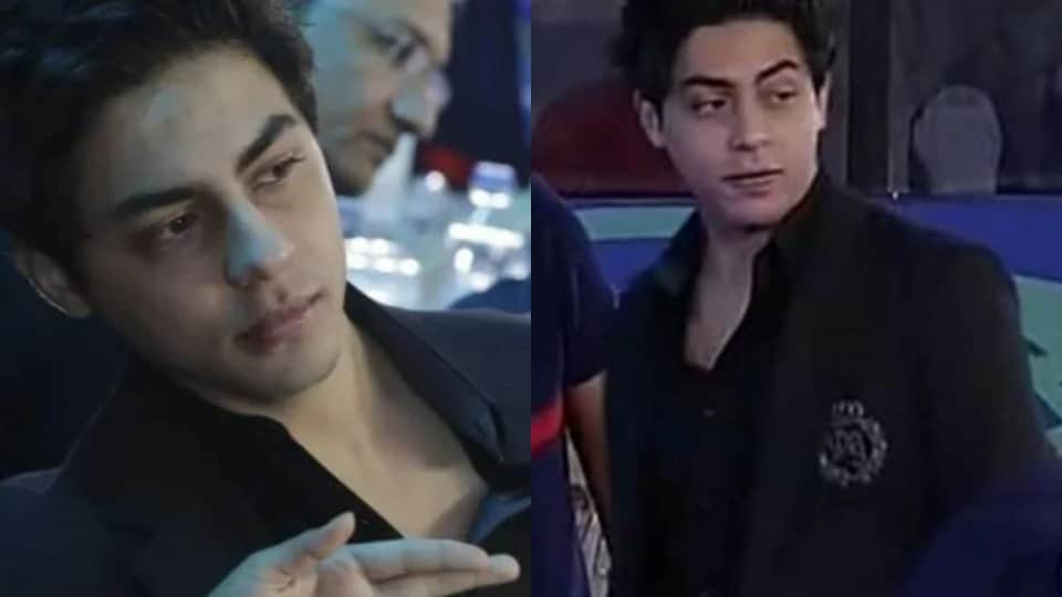 IPL auction 2022 Aryan Khan arrives in mega auction wearing father Shahrukh Khan black coat Fans gave this reaction