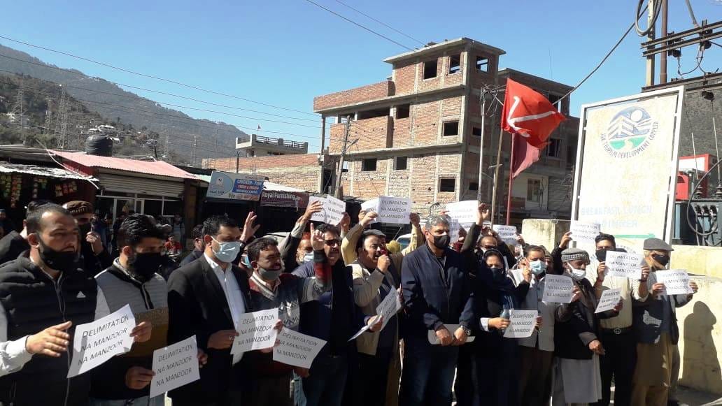 protest,delimitation commission