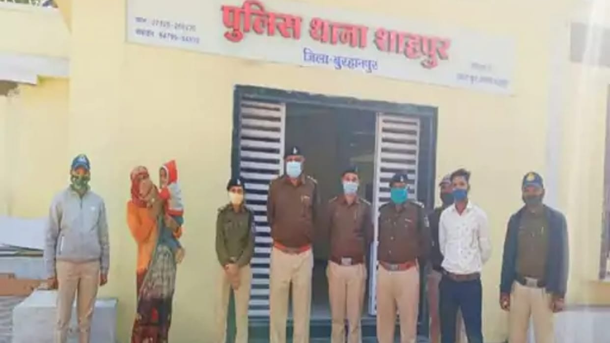 Blind love became fatal: In Burhanpur, the lover used to knock on the neighbour's daughter, murdered her