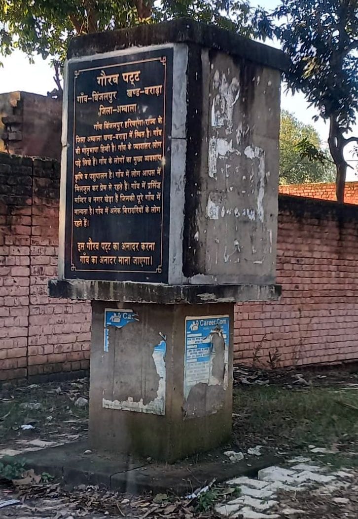 The officers are disrespecting the pride plates, the proud history of the villages is not written on the pride plates