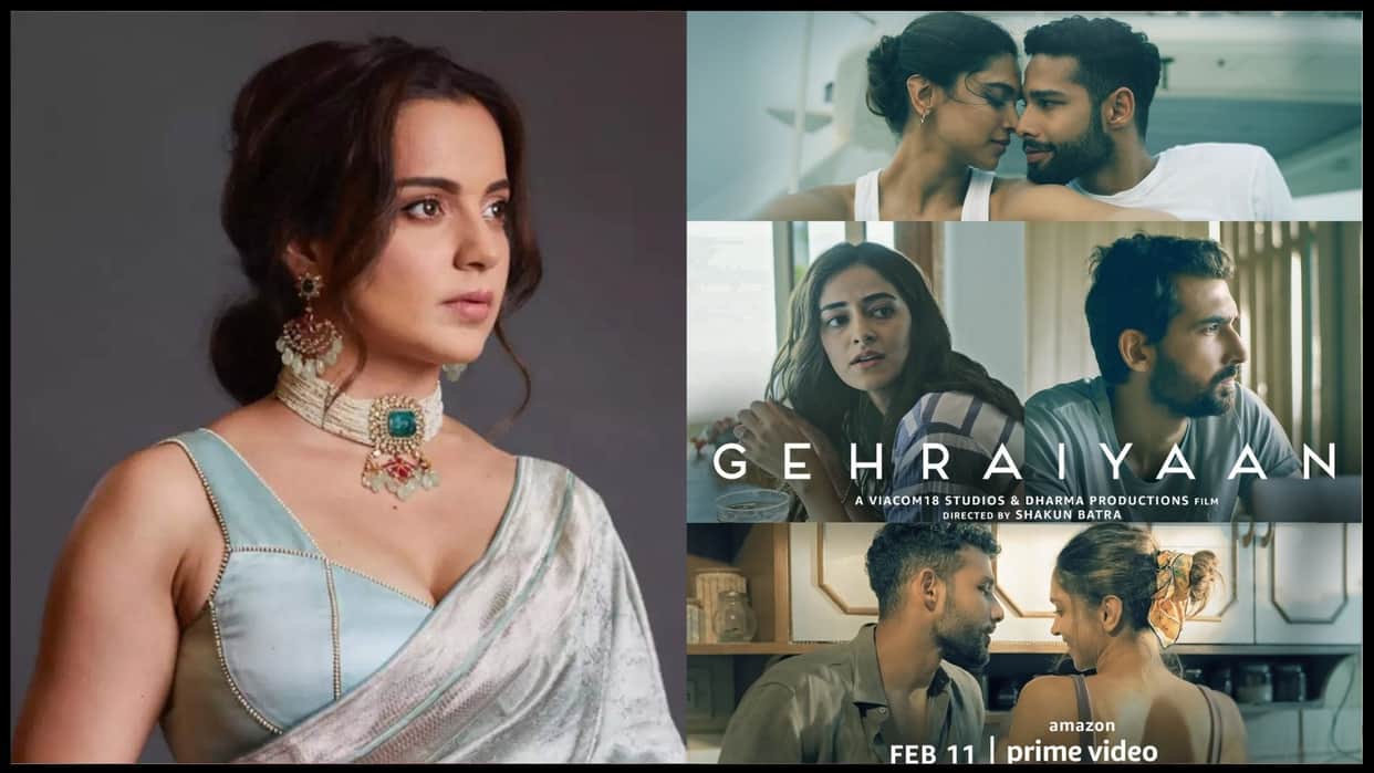 Kangana Ranaut has slammed Deepika Padukone Gehraiyaan as a 'bad movie'