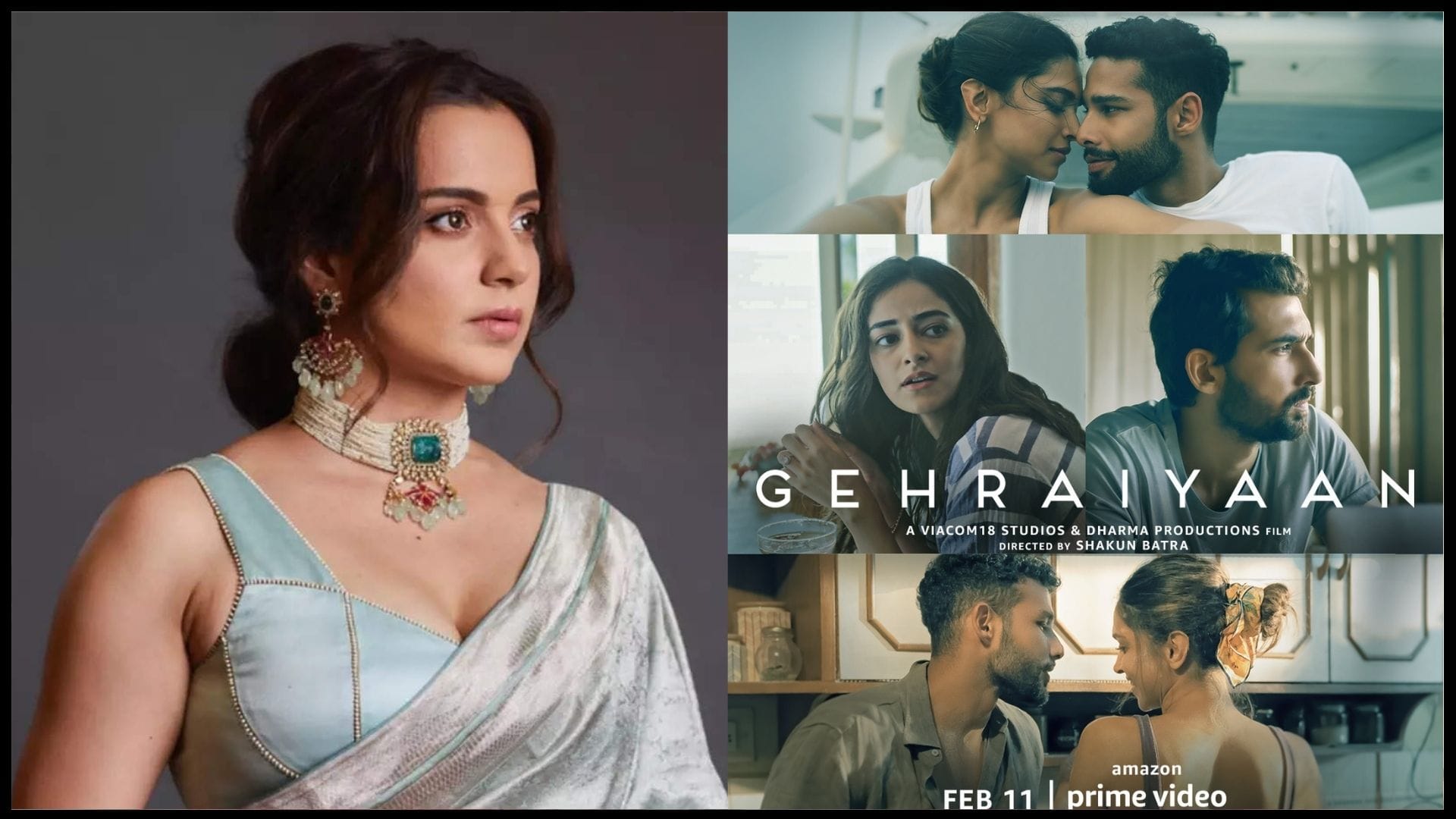 Deepika Padukone film Gehraiyaan is criticized by a former police commissioner says 'stopped watching after 20 minutes