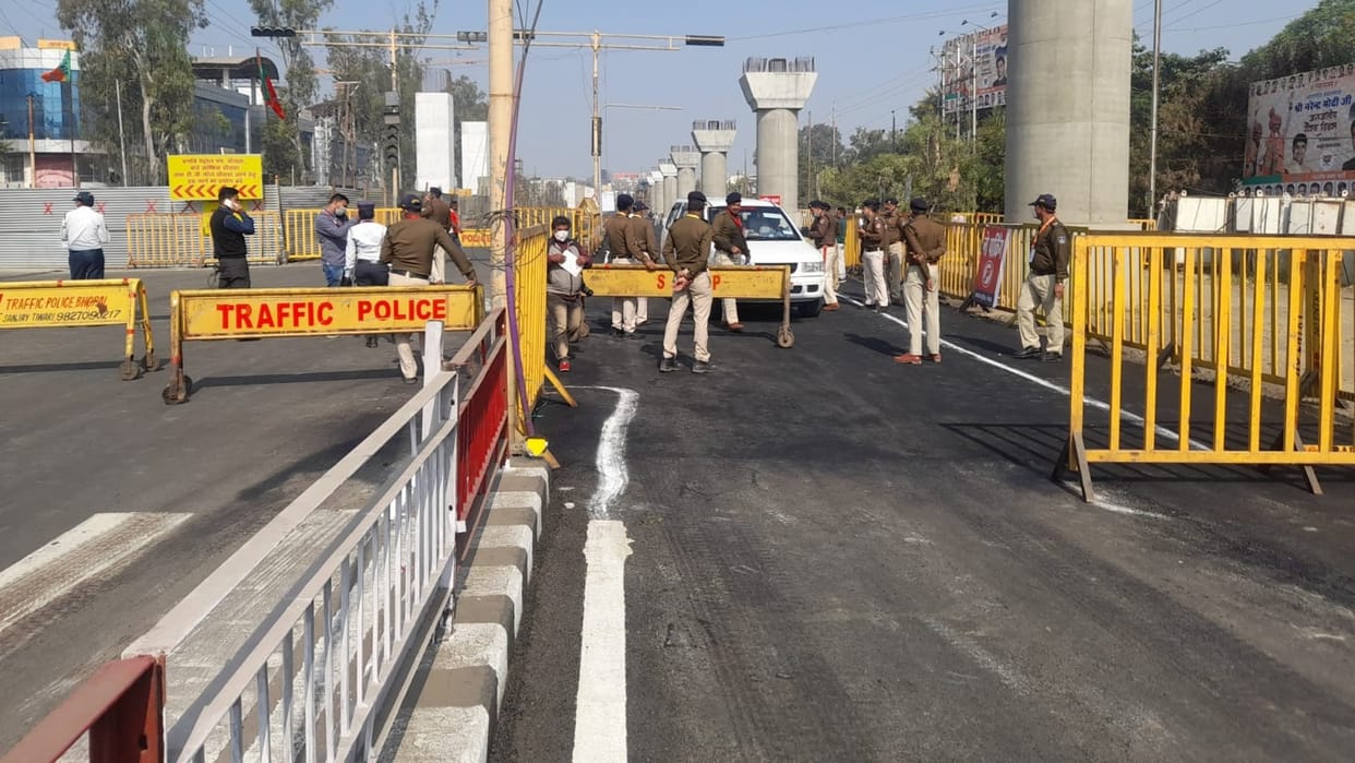 Bhopal News: Traffic in the city will be affected on Monday due to Congress's protest