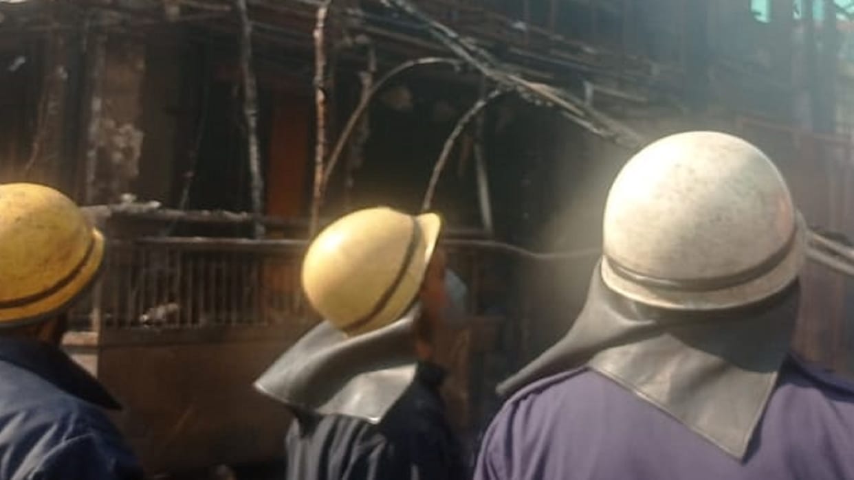 Delhi: Fire breaks out in restaurant in Uttam Nagar fire brigade rescues three