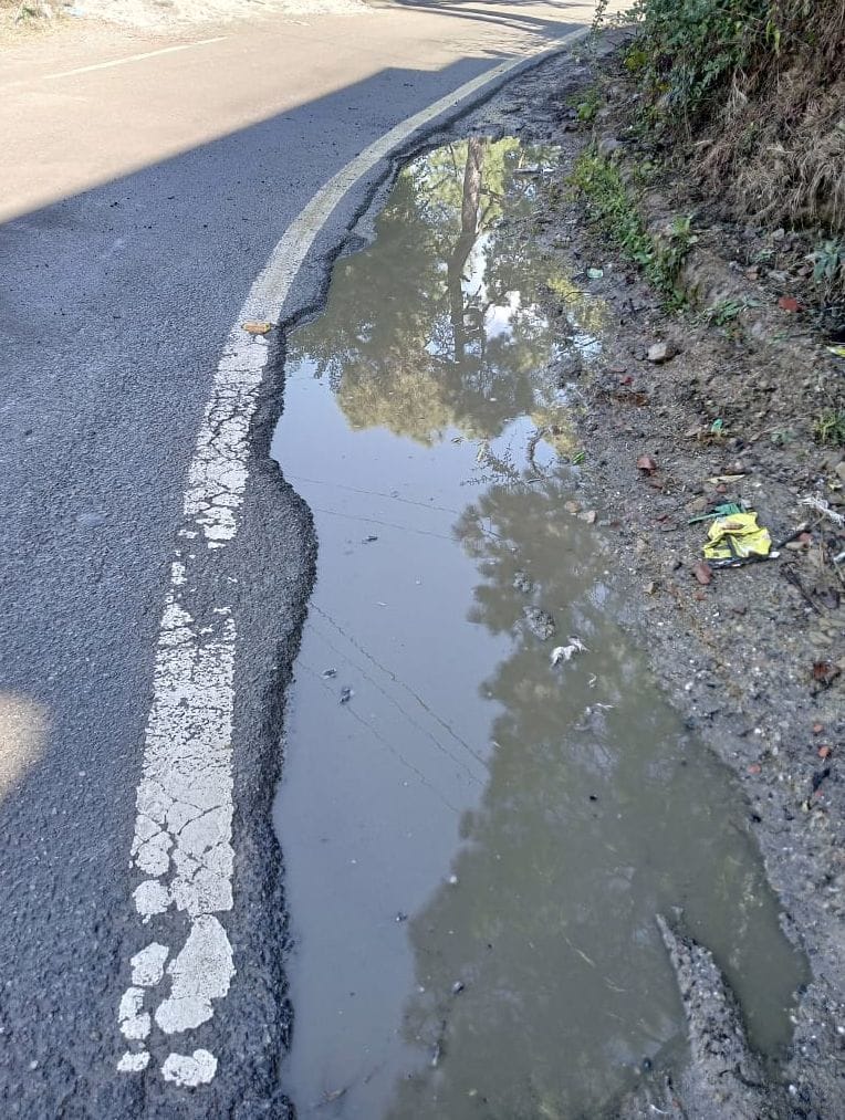 Chocked Gutter
