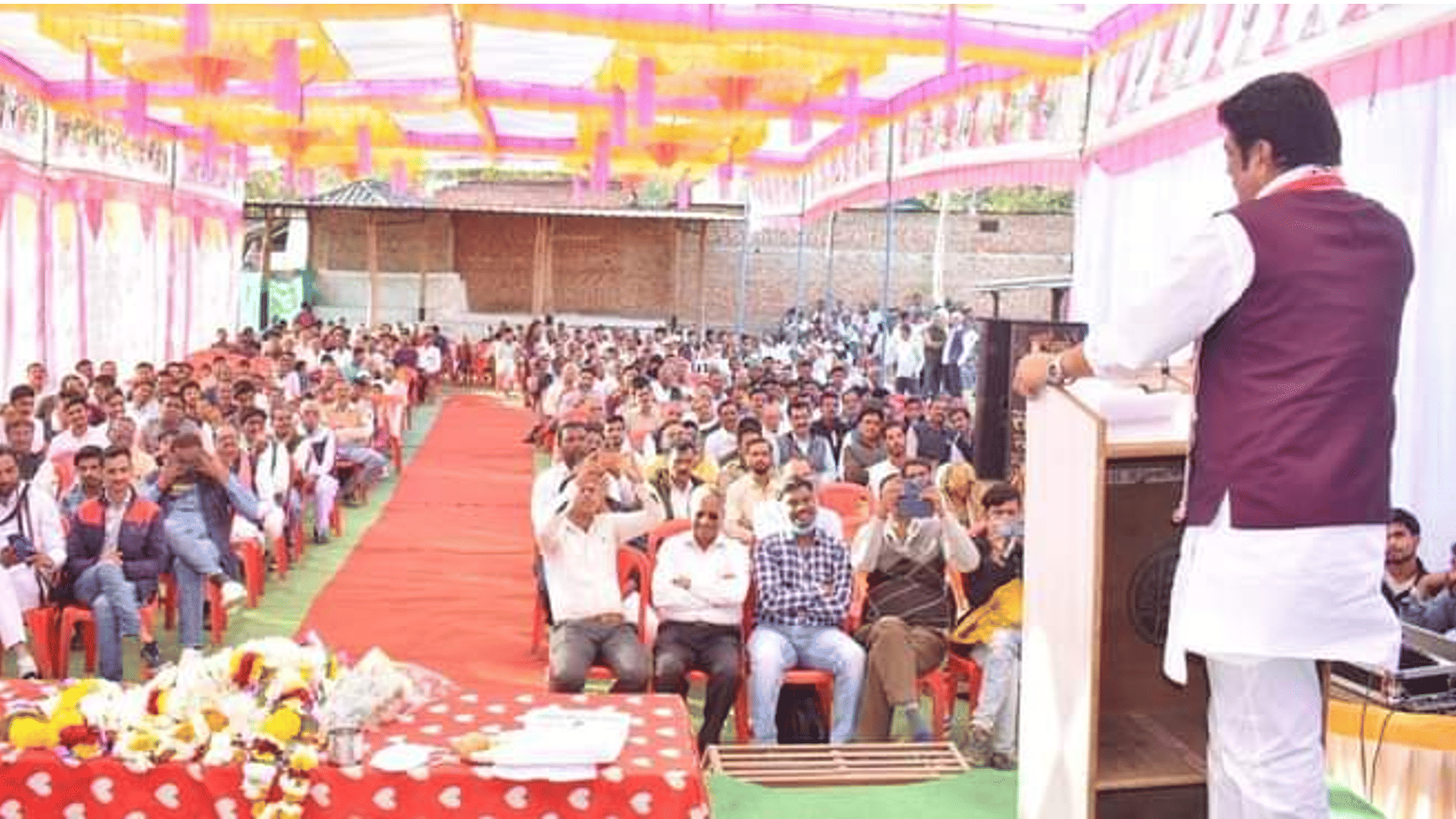 Sagar: Transport Minister got BJP membership to 500 people of Surkhi Vidhan Sabha, said- everyone will write a new chapter of development