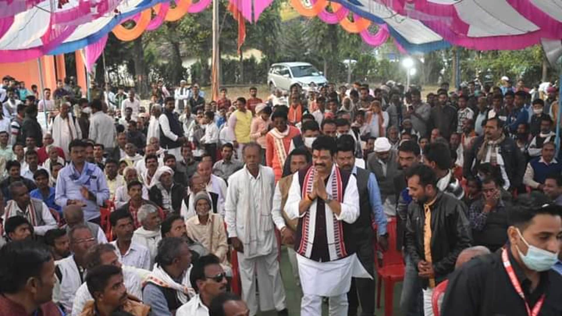 Sagar: Transport Minister got BJP membership to 500 people of Surkhi Vidhan Sabha, said- everyone will write a new chapter of development