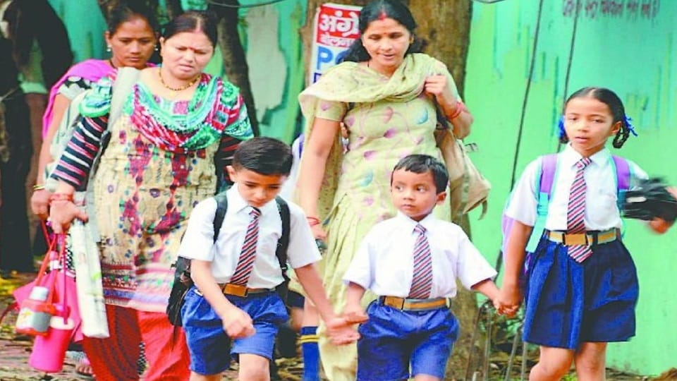 schools from nursery to eighth open from monday