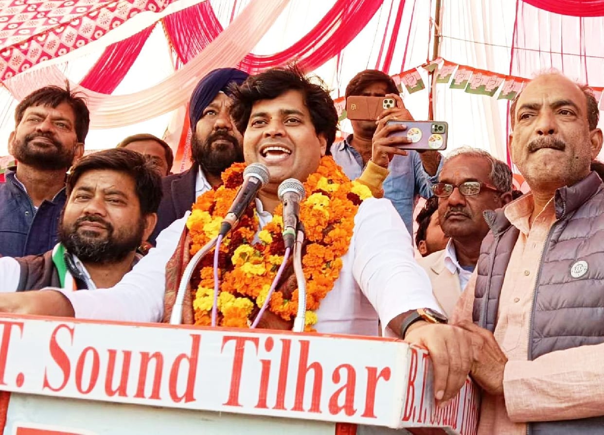 rally of imran pratapgari in tilhar