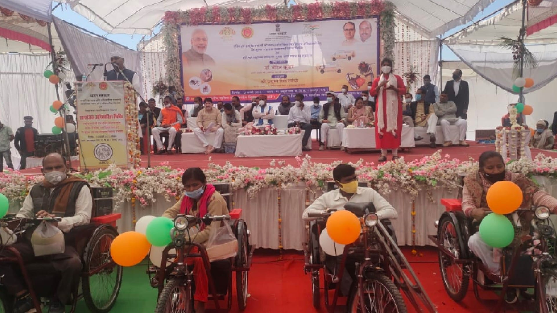 A boon for the differently-abled: Country's first assistive device improvement mobile van started from Chhatarpur