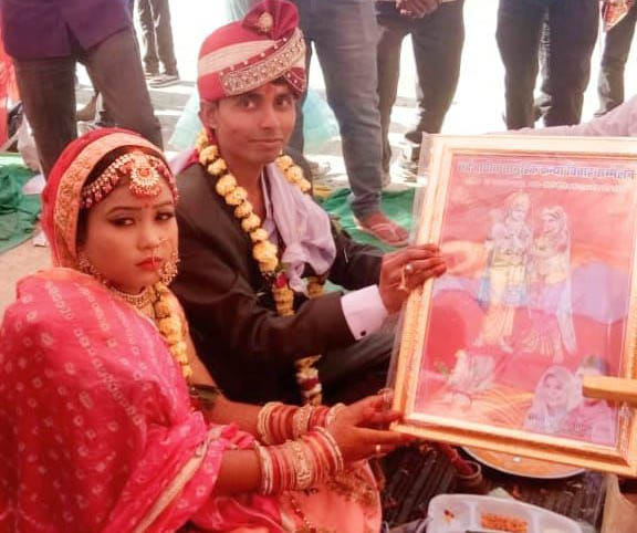 63 couples took the first step in married life