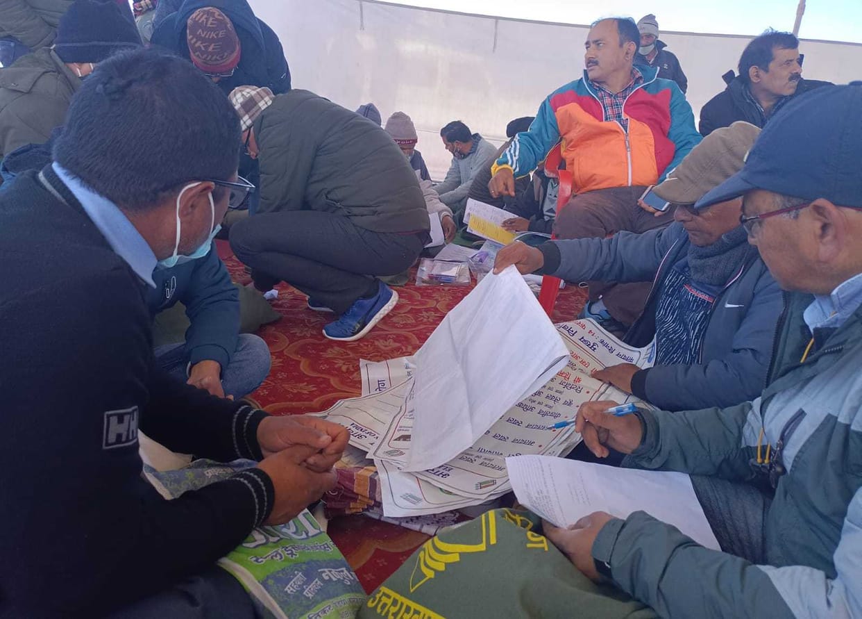 Poling Booth in Champawat