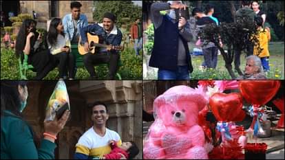 वैलेंटाइन डे मनाते कपल्स