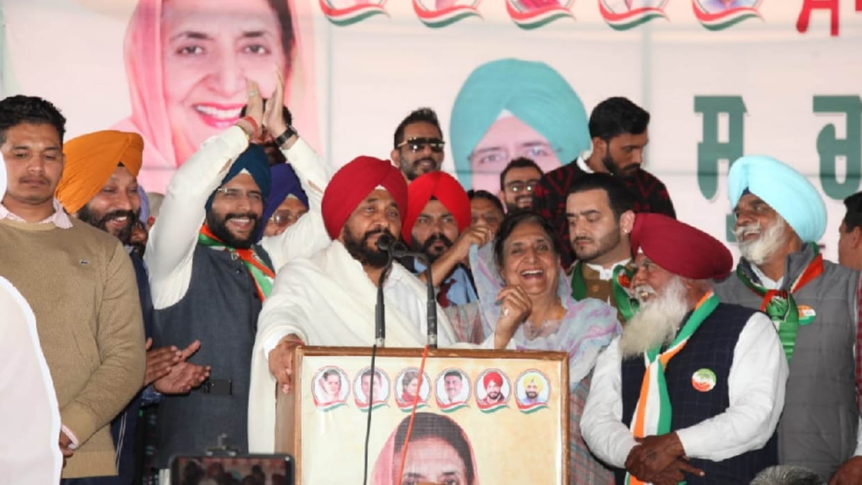 Punjab CM Charanjit Singh Channi targeted Bhagwant Mann
