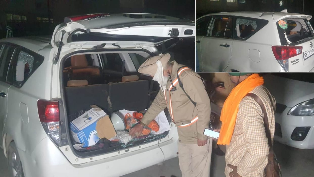 Punjab election 2022: Attack on BJP candidate SR Ladhar in Ludhiana
