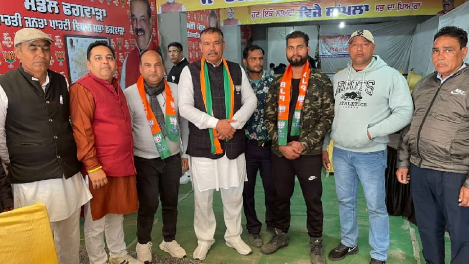 Exclusive Talk with Vijay Sampla contesting from Phagwara constituency in Punjab Assembly Polls