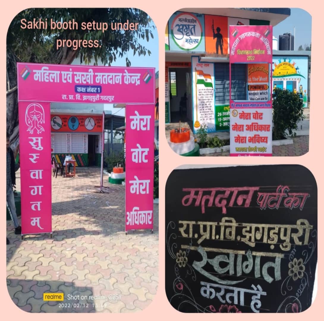 Uttarakhand Chunav 2022: Hundreds of special booths decorated on the great festival of democracy, see in pictures before voting