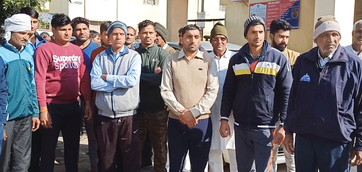 Villagers expressed anger over not being arrested in the murder case