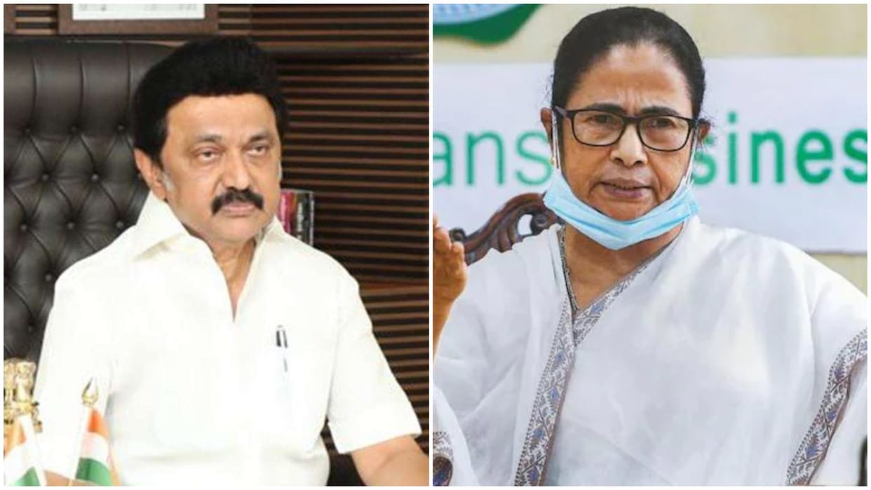 West Bengal CM Mamata Banerjee dials her Tamil Nadu counterpart MK Stalin who announces convention of Opposition CM soon news and updates