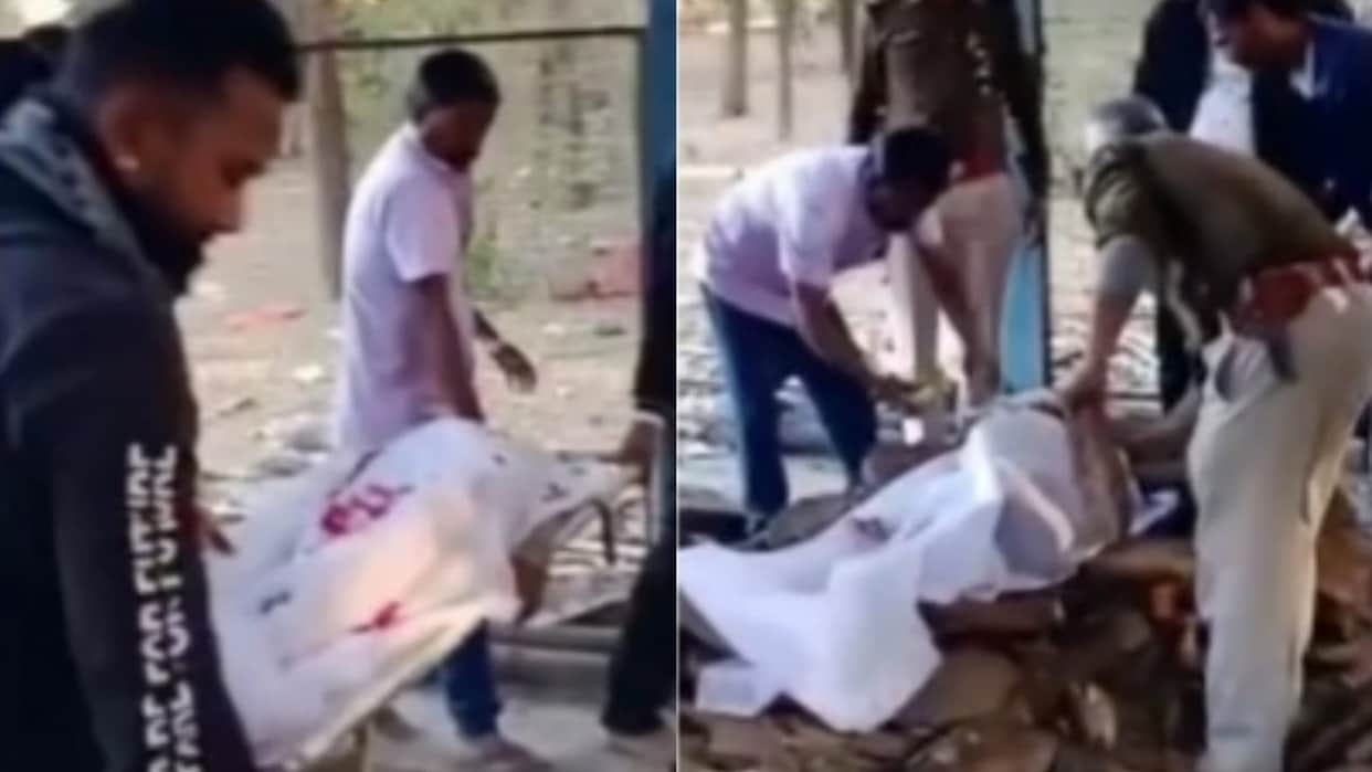 Example of humanity: In Rajgarh, relatives refused to take the dead body of the old man, the police performed the last rites