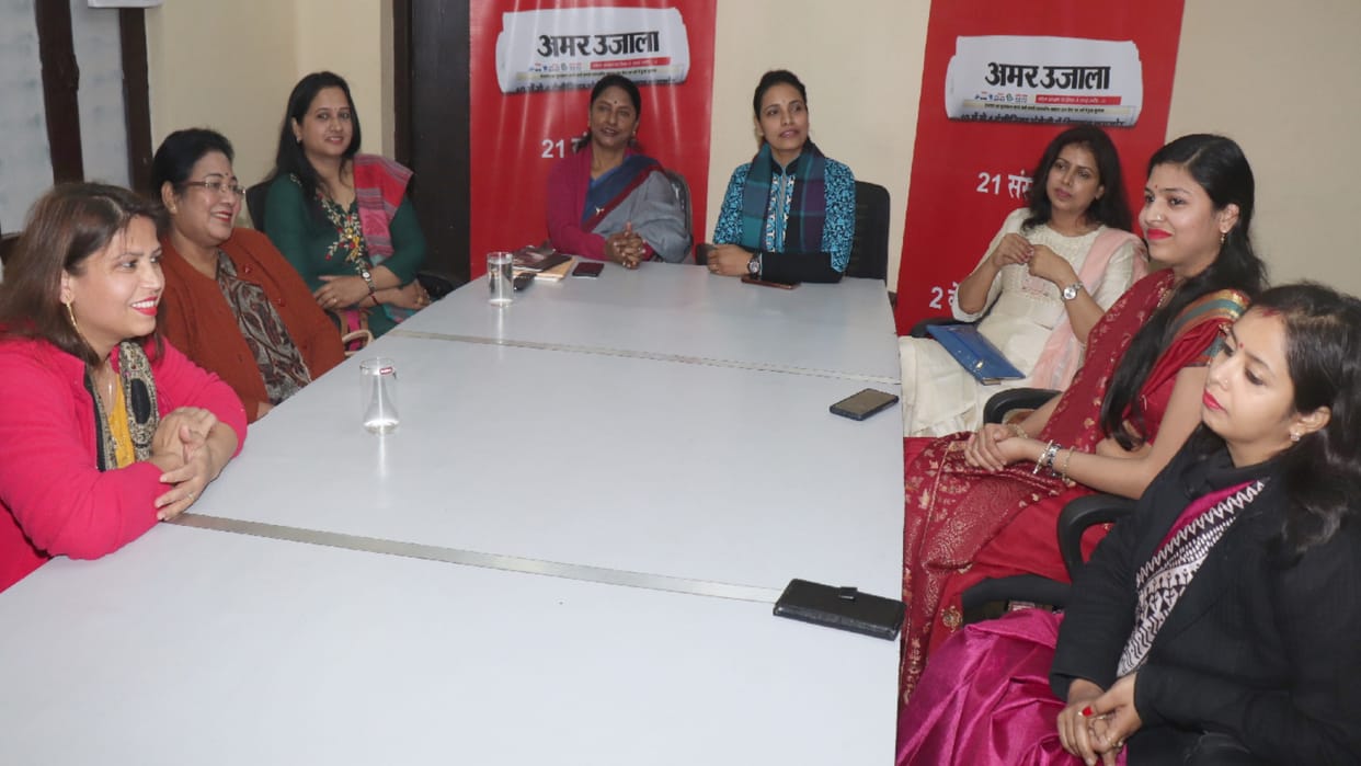 In discussion program of Amar Ujala Foundation women expressed views on UP Election 2022