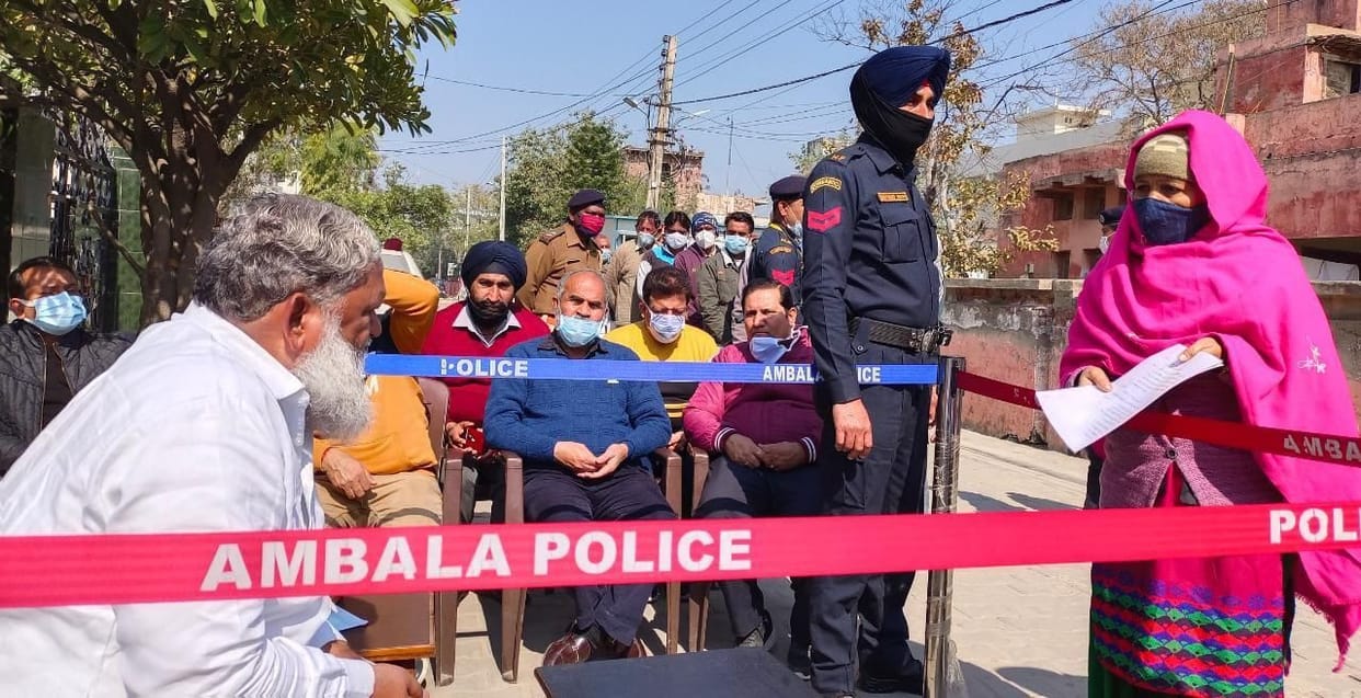 Action report of summons from Minister Vij SP Panipat
