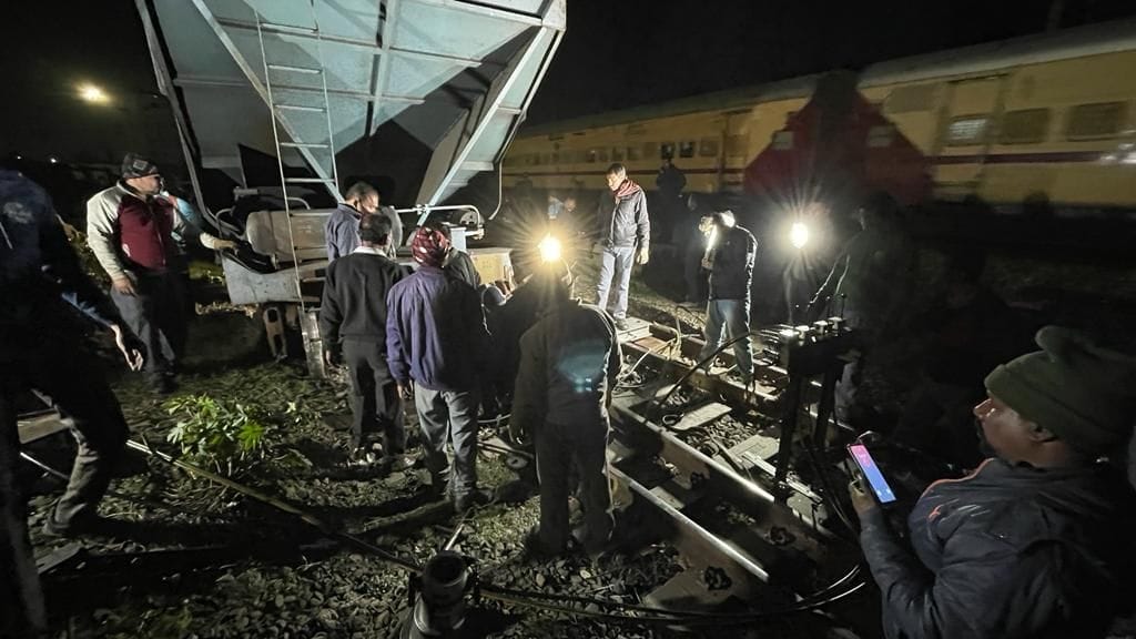 Then derailed goods train, team formed for investigation