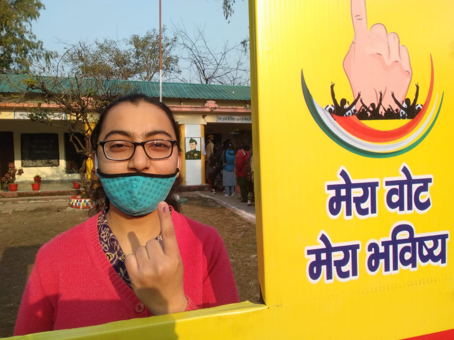 Uttarakhand Election 2022 Voting: Polling On 70 Assembly Seats, first time voter see photos