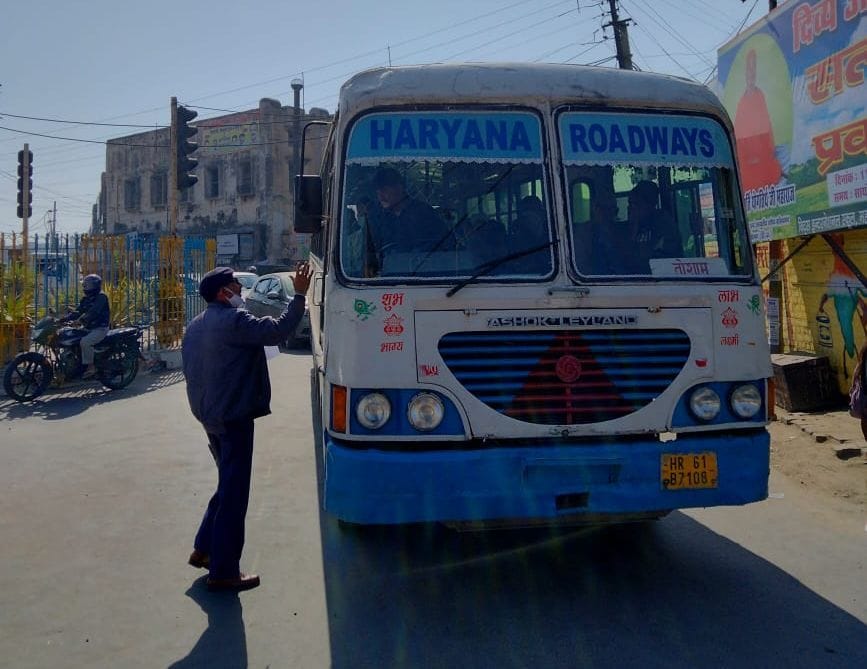 Now there will be no jam due to roadways buses in Bhiwani city, new route created