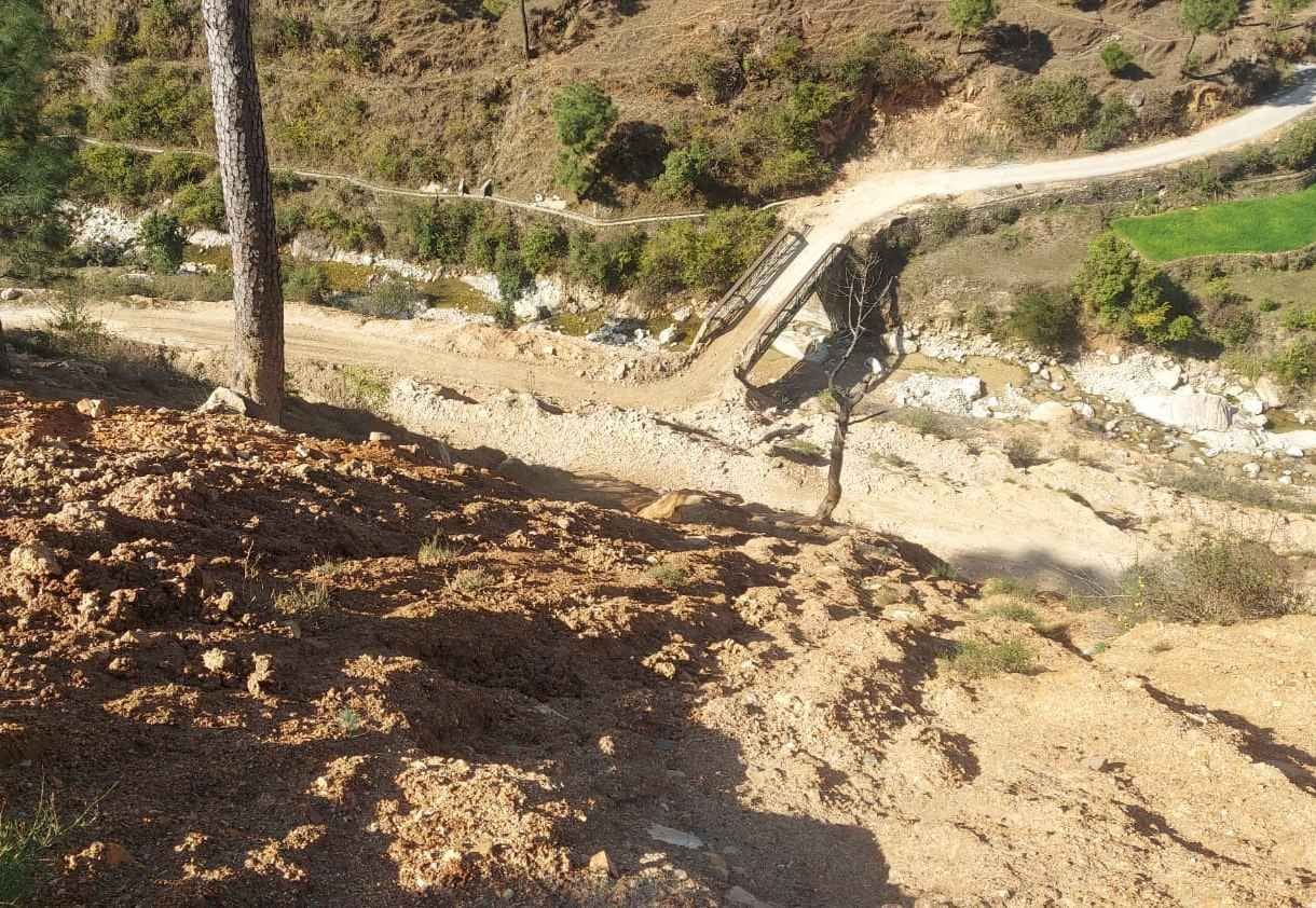 Road Block in Bageshwar