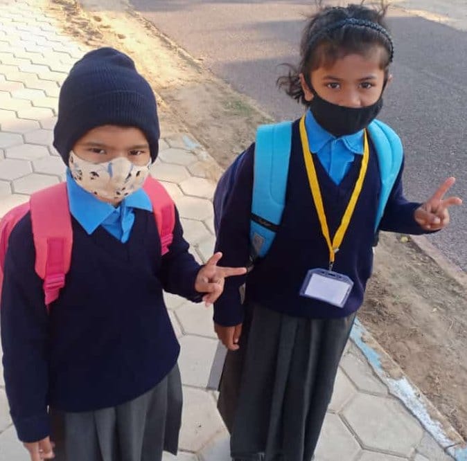 Schools open after one and a half months, enthusiasm shown in children