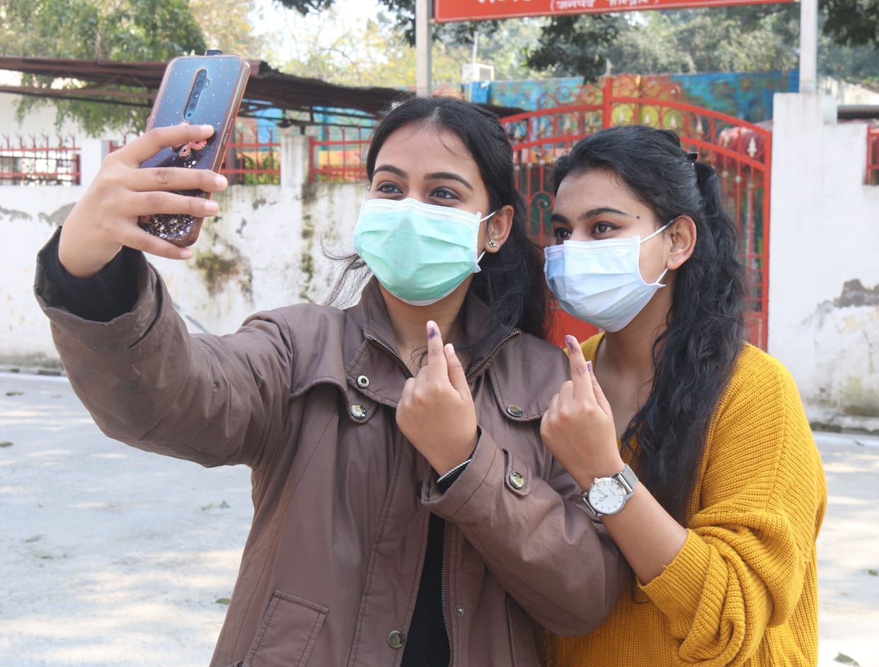 Young people excited to vote for the first time