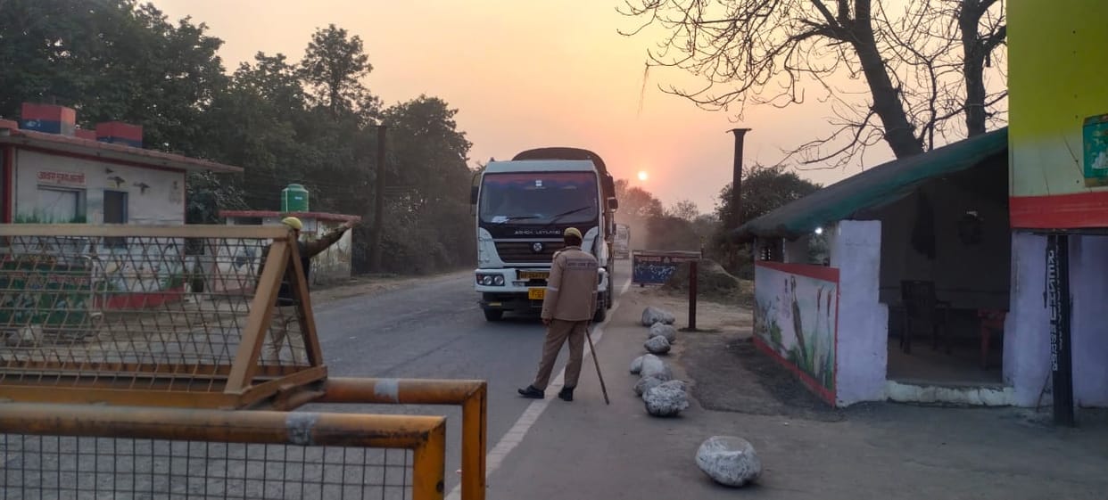 Bijnor, Saharanpur, Haridwar border seal