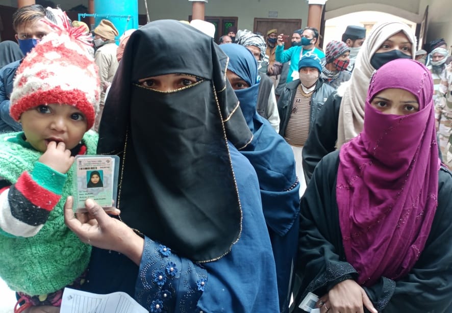 Peaceful polling in 392 booths in Najibabad