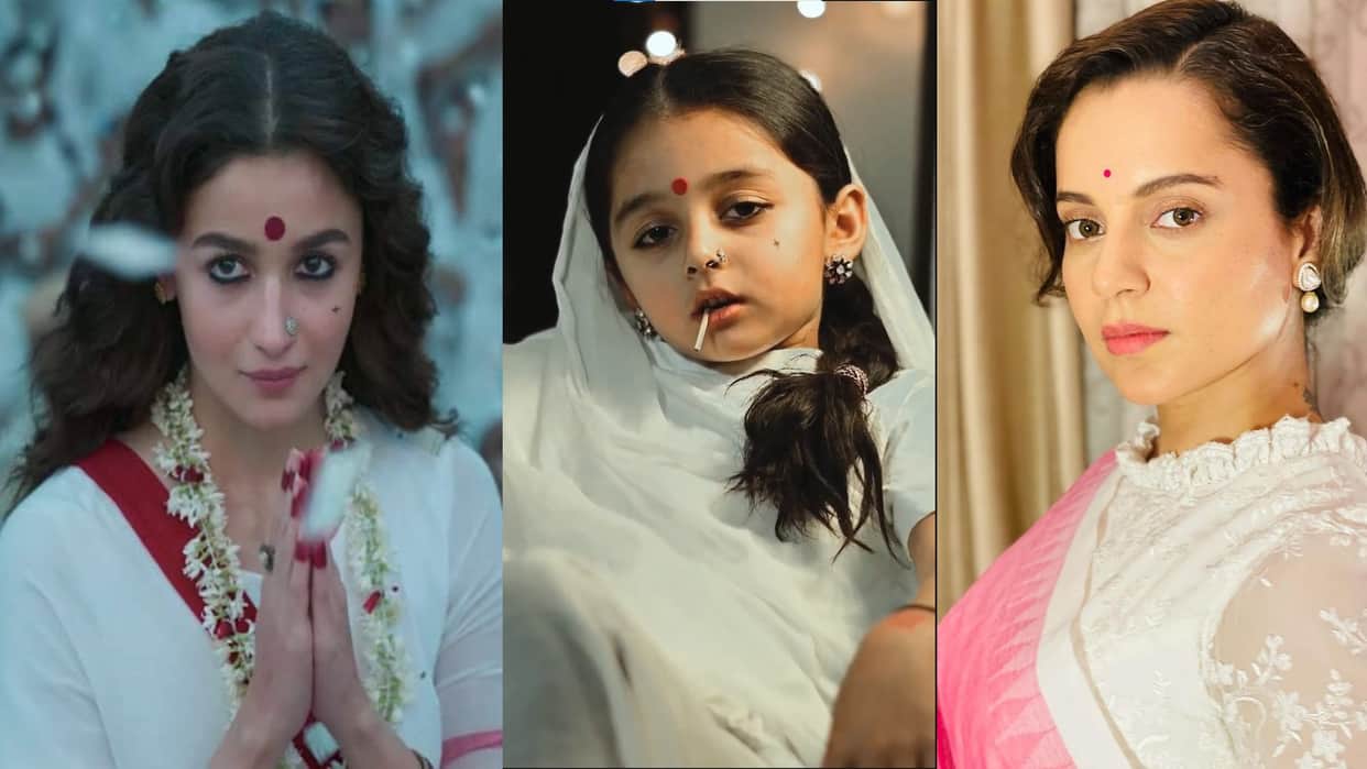 gangubai kathiawadi kangana ranaut over alia bhat reel follower girl asked a serious question is this okay seeing the attitude of the little girl