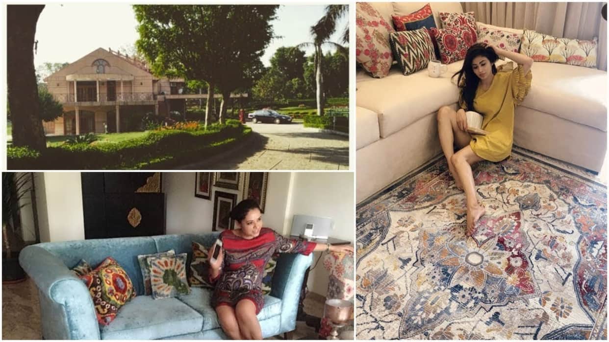 Bollywood Actress Mouni Roy Luxury House inside pictures