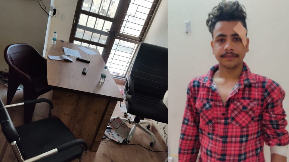 Attack on Office of Sanyukta Sangharsh Morch in Mohali