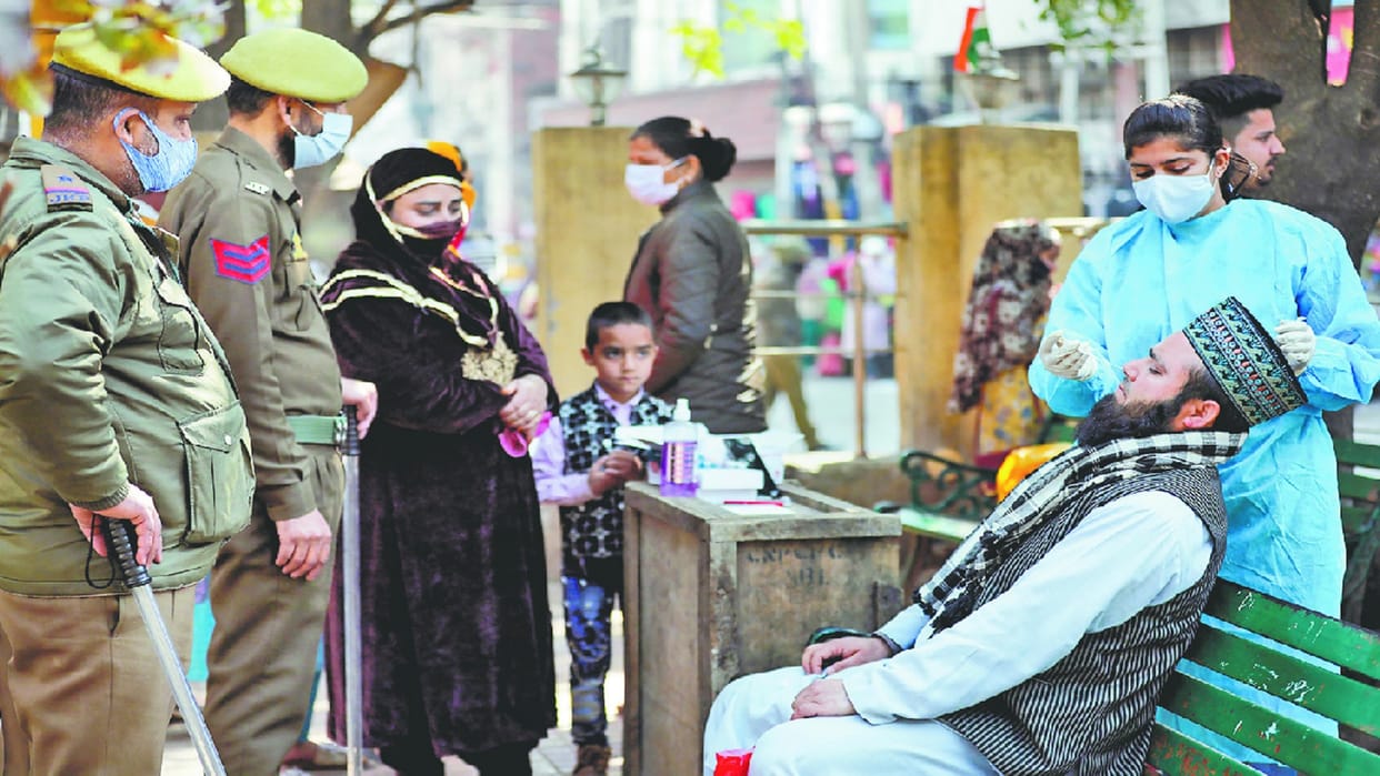 Corona Case Update Jammu Kashmir: 440 new cases of infection in the state, one patient died