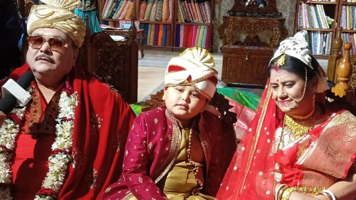West Bengal TMC MLA Madan Mitra got married for the second time with his wife