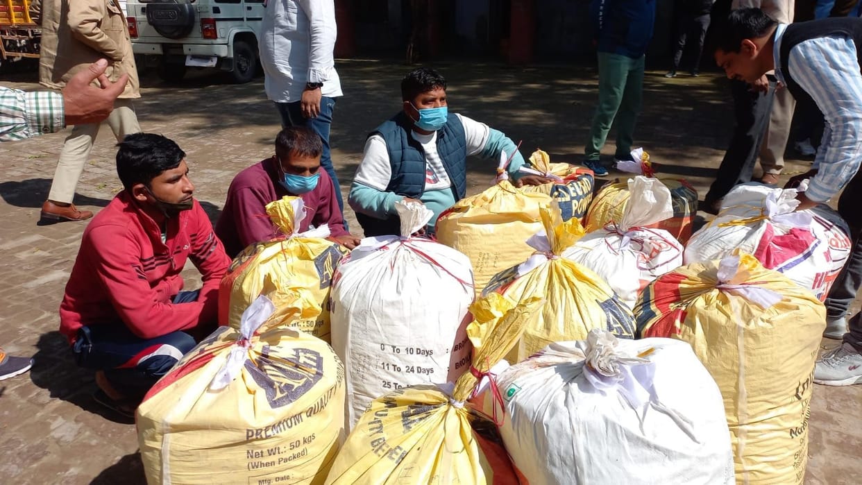 Three quintals of ganja worth Rs 30 lakh recovered, three accused arrested