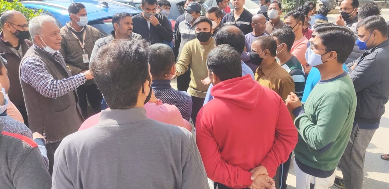 Buyers protest against builders for essential facilities
